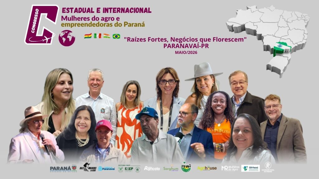 Vem aí: Paranavaí vai sediar mega evento internacional com foco nas mulheres do agro e empreendedoras
